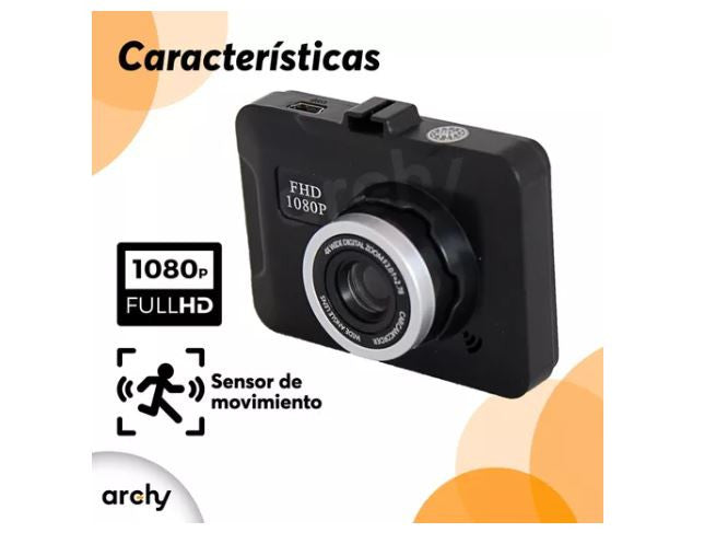 Cámara Para Automóvil 1080p Fhd Sensor M